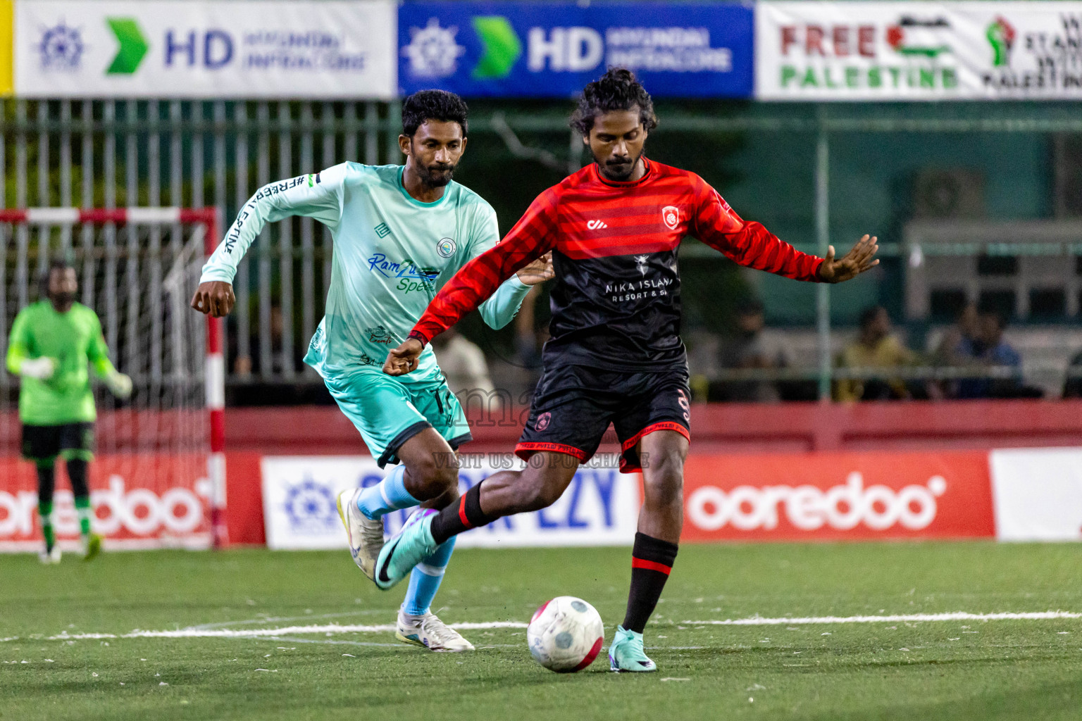 AA. Bodufolhudhoo  VS  AA. Thoddoo in Day 11 of Golden Futsal Challenge 2024 was held on Thursday, 25th January 2024, in Hulhumale', Maldives
Photos: Nausham Waheed / images.mv