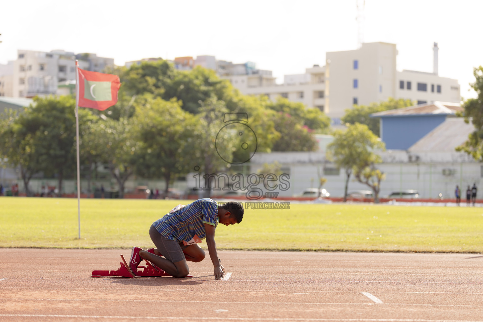 Day 1 of National Athletics Championship 2025 was held at Ekuveni Running Ground in Male', Maldives on Thursday, 14th August 2025. Photos: Hasni / images.mv