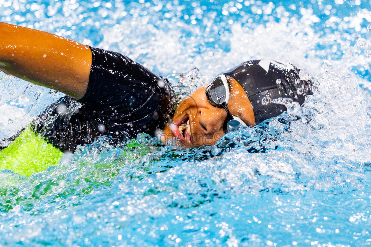 Day 3 of National Swimming Competition 2024 held in Hulhumale', Maldives on Sunday, 15th December 2024. Photos: Nausham Waheed/ images.mv