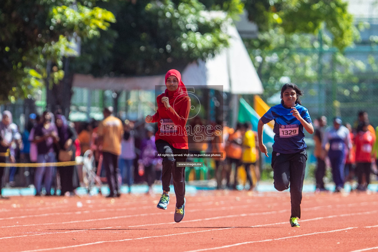 Day 1 of Inter-School Athletics Championship held in Male', Maldives on 22nd May 2022. Photos by: Maanish / images.mv