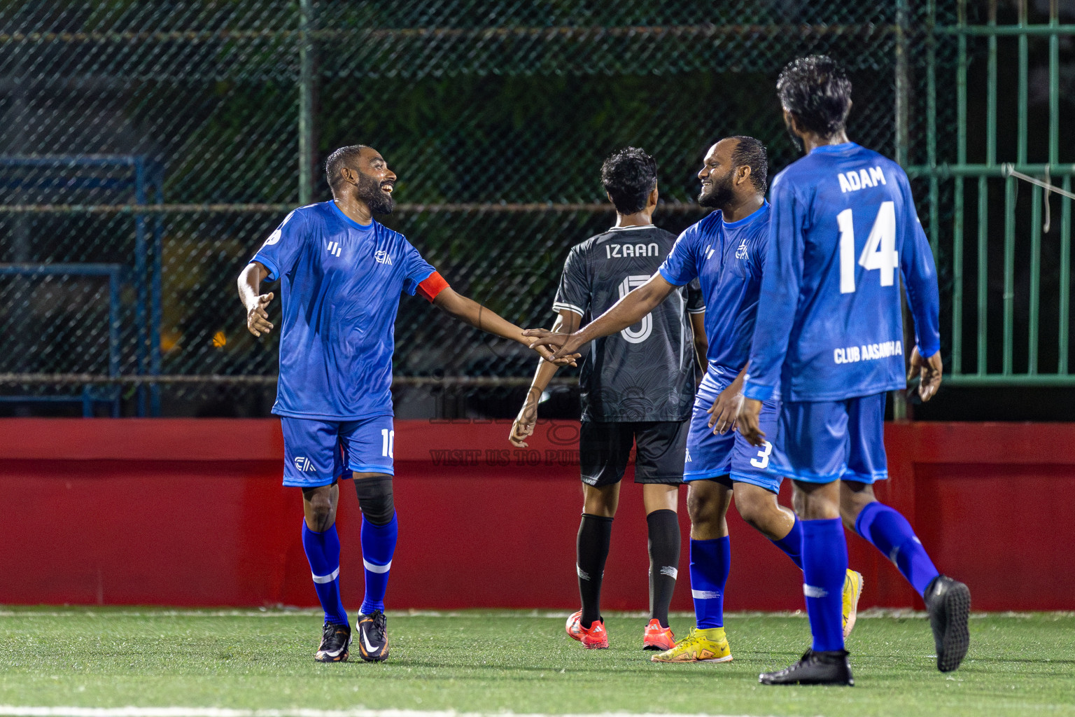Club Aasandha vs Club Dhaakhily in Day 11 of Office League 2025 was held on Saturday, 26th April 2025 in Hulhumale', Maldives. Photos: Mohamed Mahfooz Moosa / images.mv