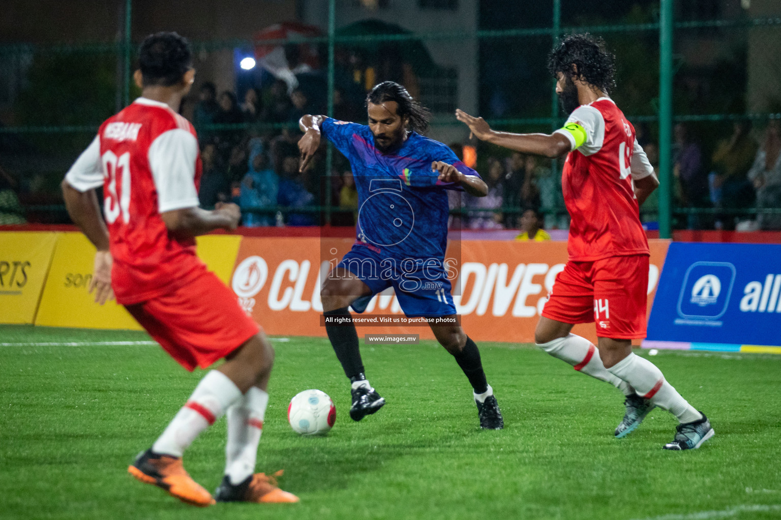 Club MYS vs Club Aasandha in Club Maldives Cup 2022 was held in Hulhumale', Maldives on Monday, 10th October 2022. Photos: Hassan Simah/ images.mv