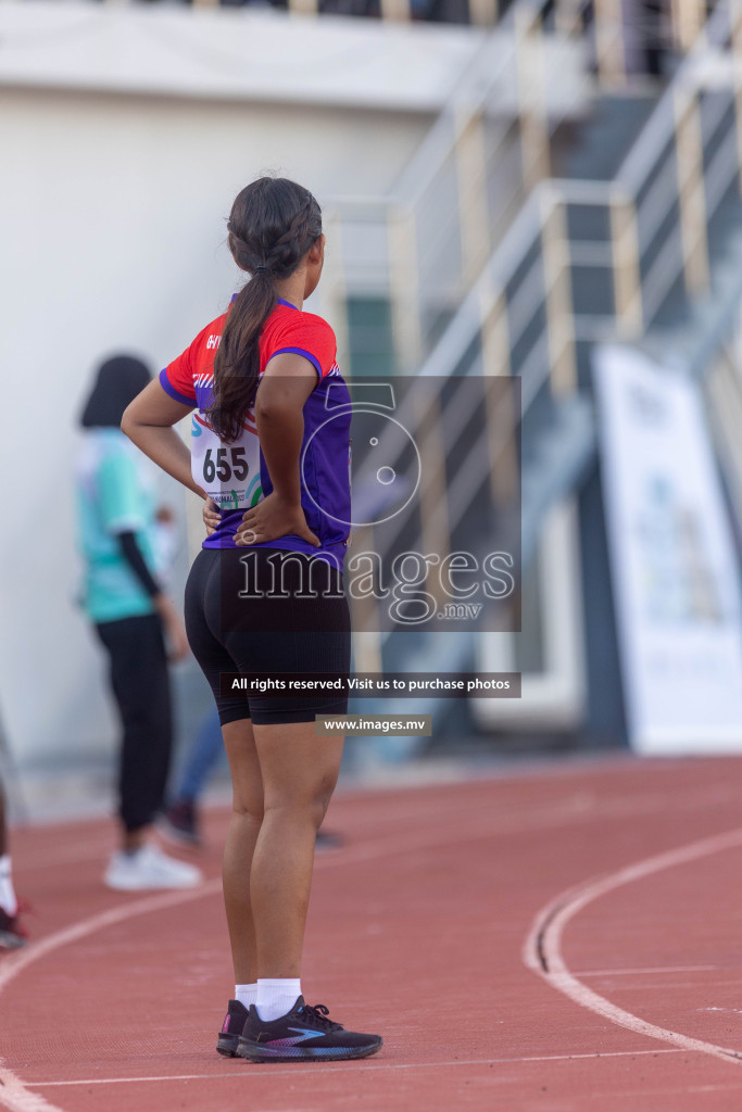 Day two of Inter School Athletics Championship 2023 was held at Hulhumale' Running Track at Hulhumale', Maldives on Sunday, 15th May 2023. Photos: Shuu/ Images.mv