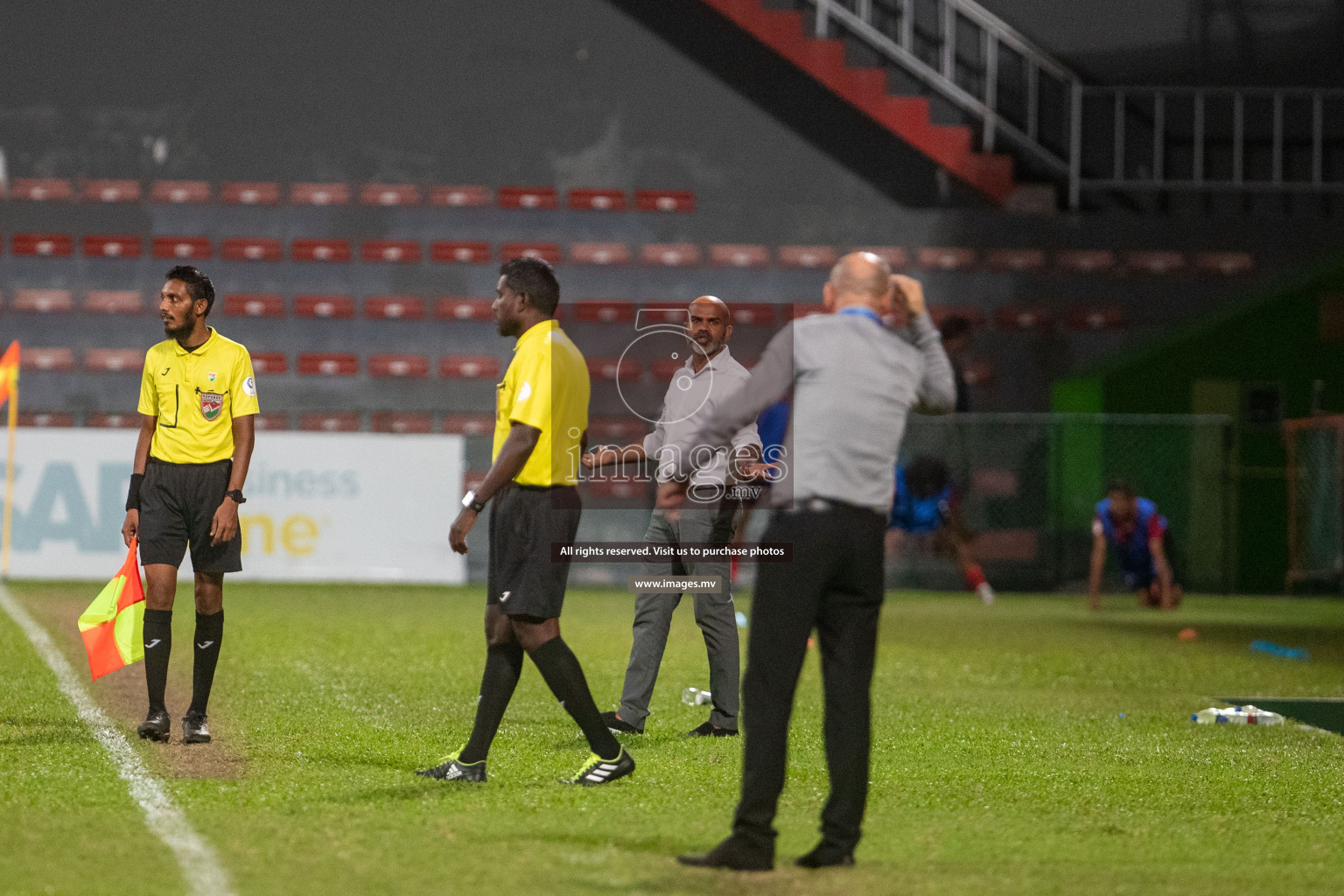 Maziya SR vs TC Sports Club in Ooredoo Dhivehi Premier League 2021/22 on 16th July 2022, held in National Football Stadium, Male', Maldives Photos: Ismail Thoriq/ Images mv