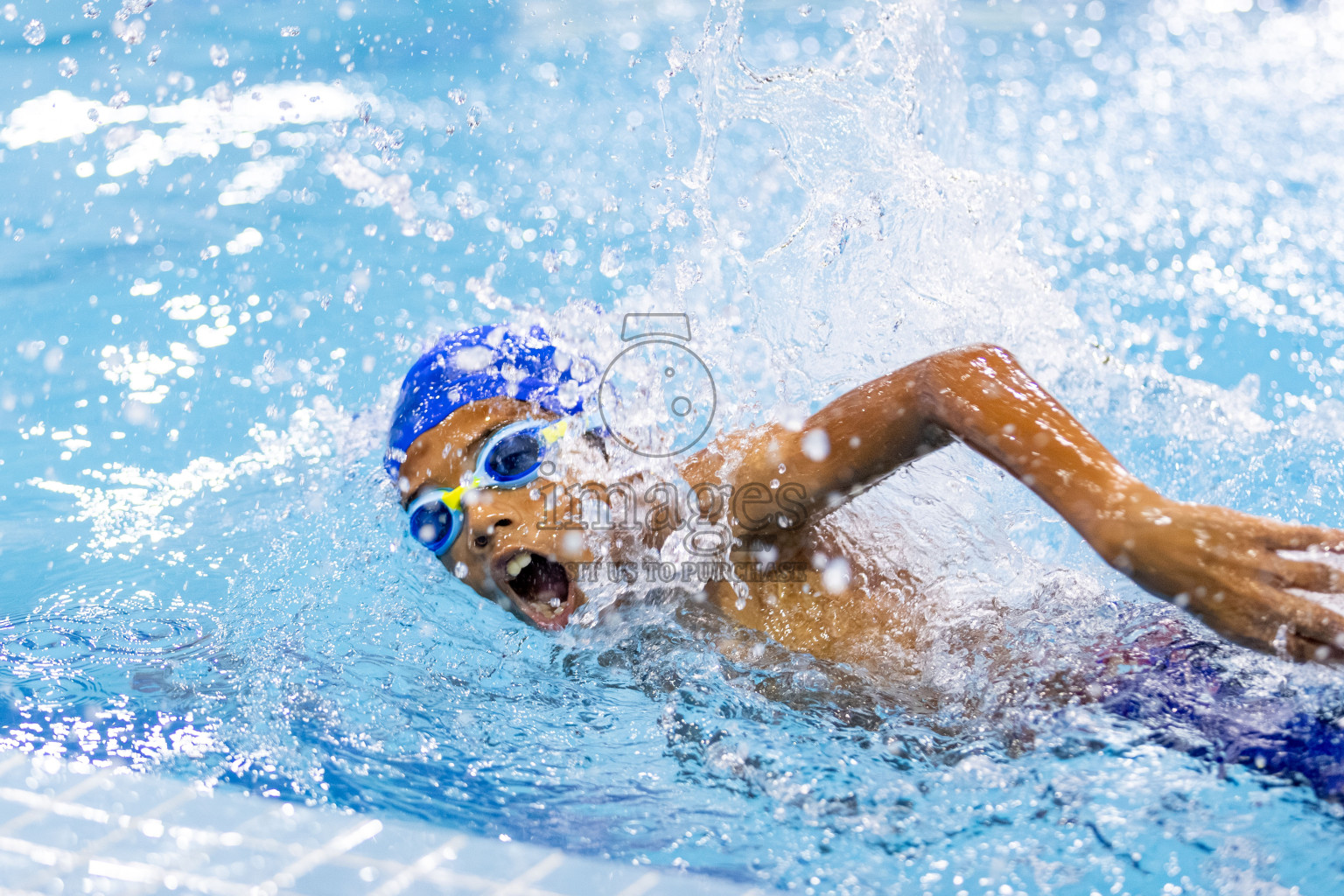 Day 4 of BML 6th National Kids Swimming Kids Festival 2025 held in Hulhumale', Maldives on Thursday, 6th November 2024. Photos: Hassan Simah / images.mv