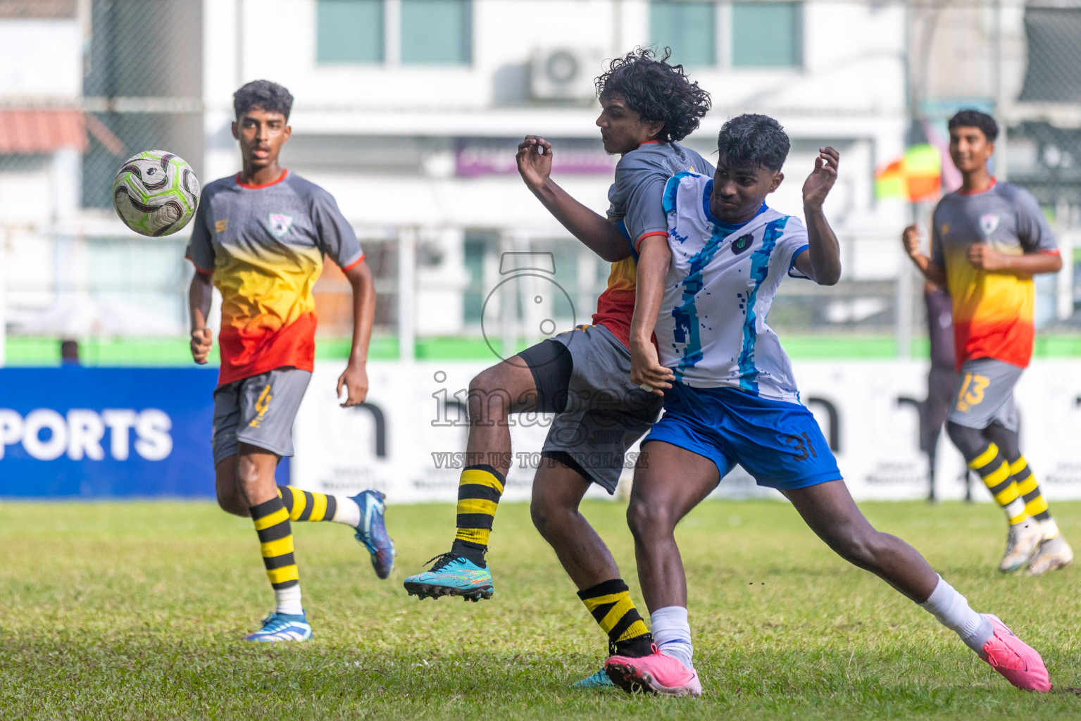 Club Eagles vs Super United Sports  in Day 12 of Dhivehi Youth League 2024 held at Henveiru Stadium on Wednesday , 18th December 2024. Photos: Shuu Abdul Sattar