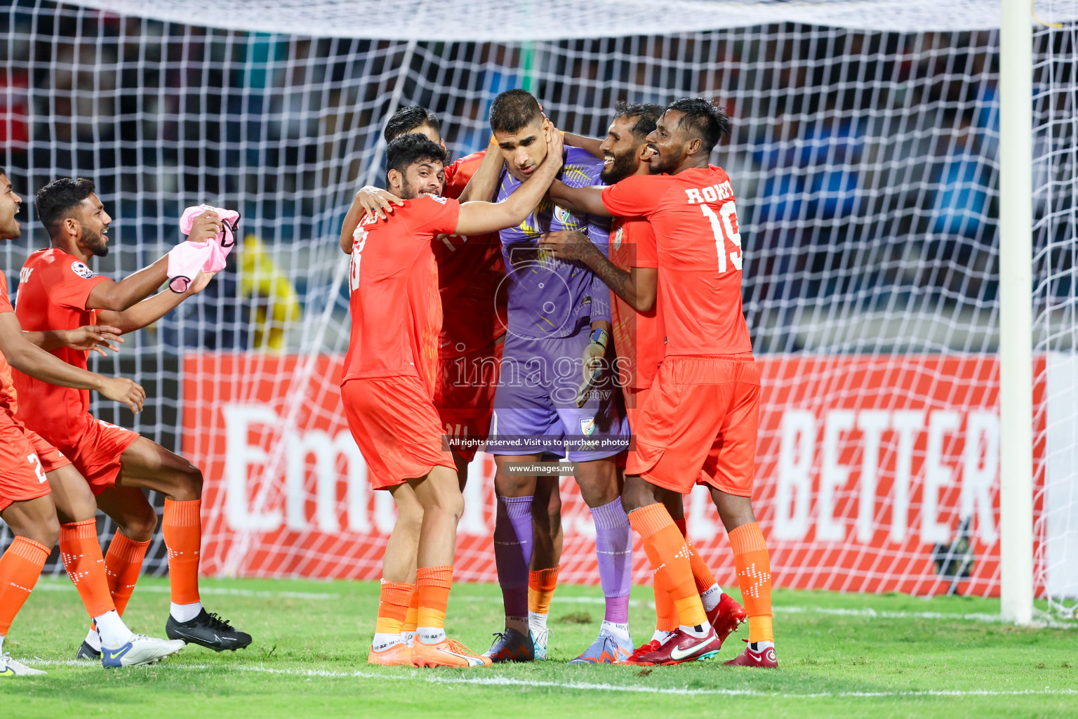 Kuwait vs India in the Final of SAFF Championship 2023 held in Sree Kanteerava Stadium, Bengaluru, India, on Tuesday, 4th July 2023. Photos: Nausham Waheed / images.mv