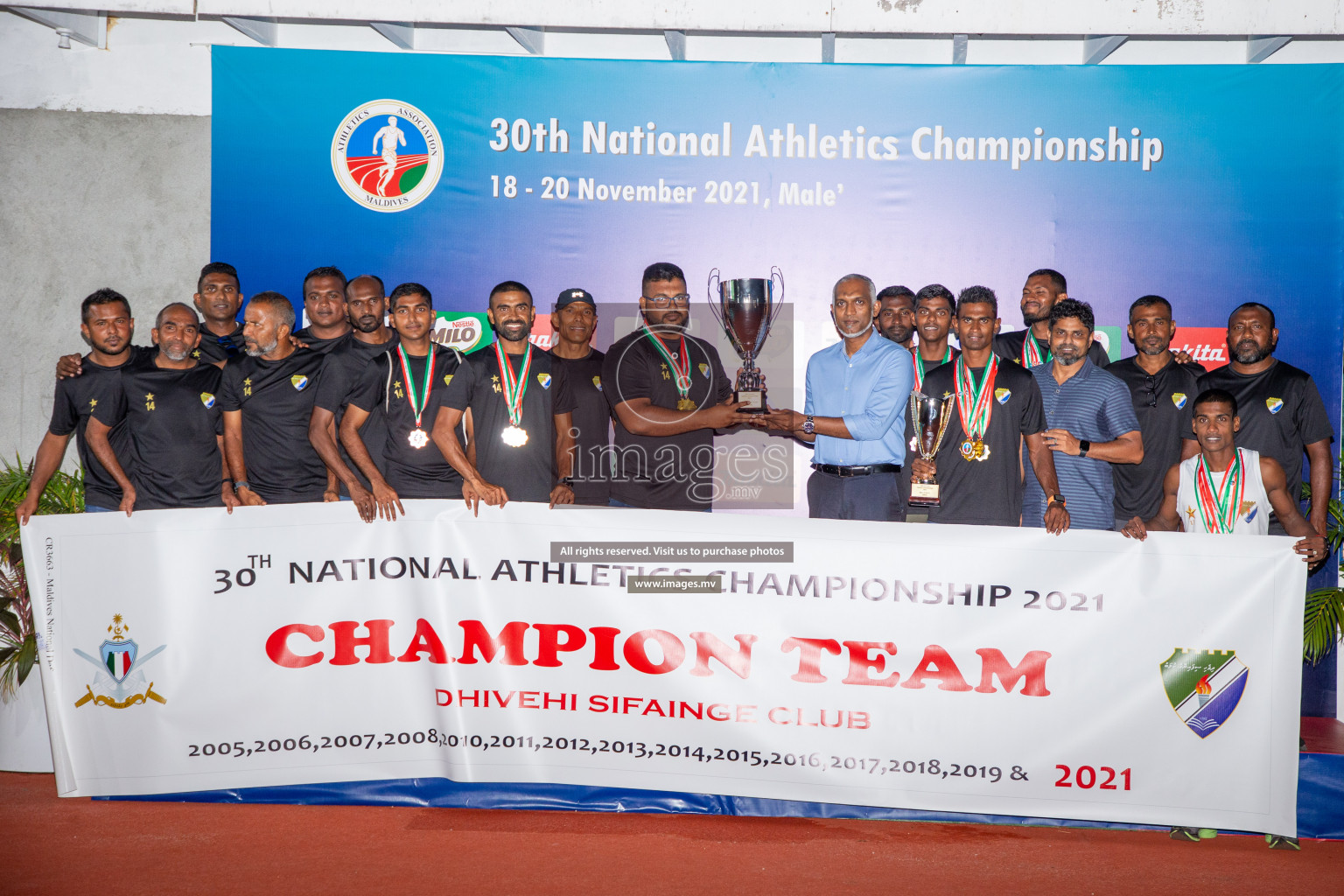 Day 3 from 30th National Athletics Championship 2021 held from 18 - 20 November 2021 in Ekuveni Synthetic Track