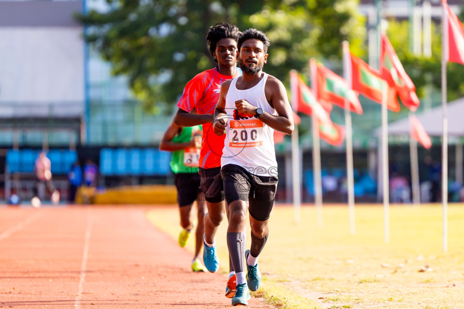 Day 3 of National Athletics Championship 2025 was held at Ekuveni Running Ground in Male', Maldives on Saturday, 16th August 2025. Photos: Nausham Waheed / images.mv