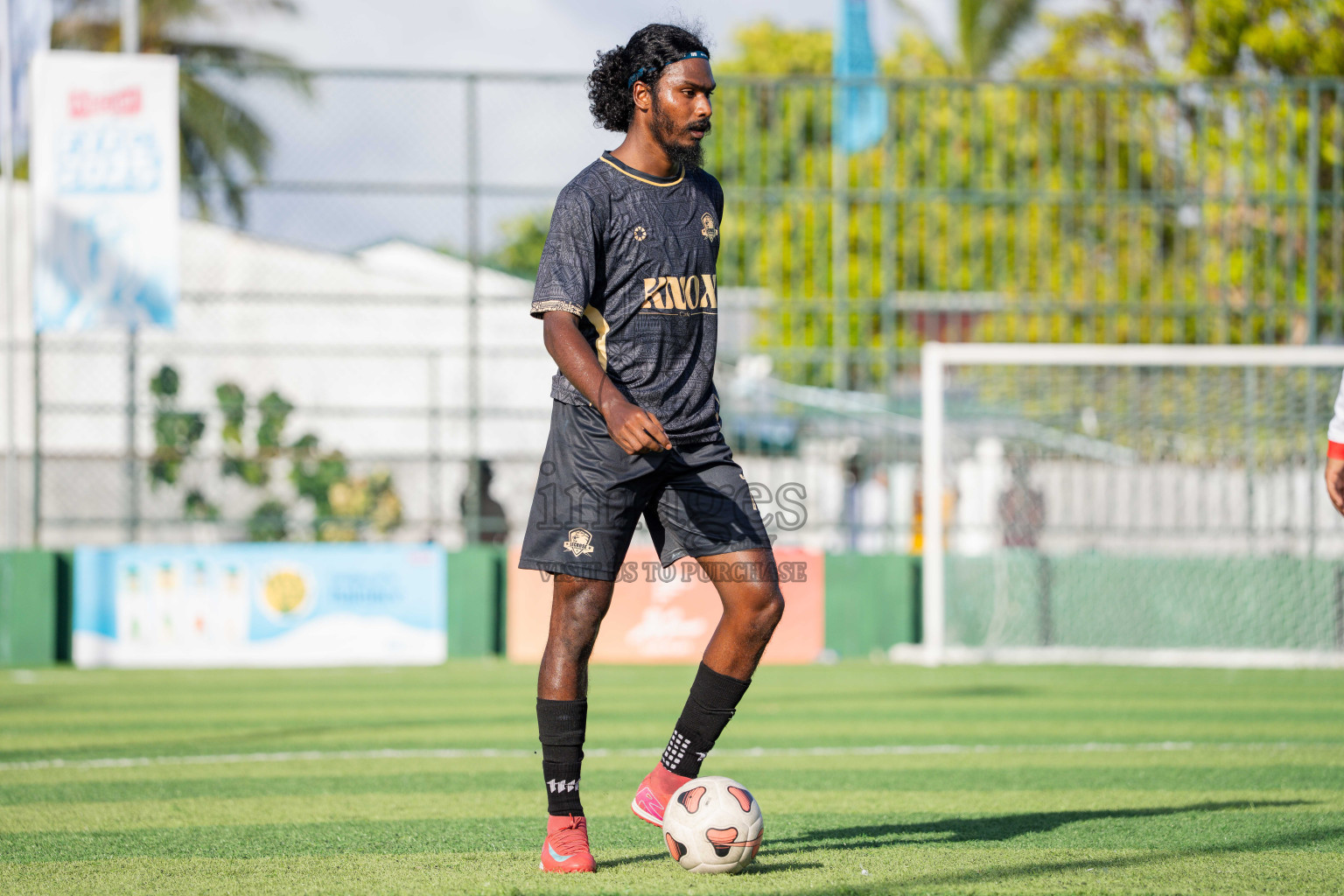 Outreef SC VS Lecrose SC in Day 3 - Fonadhoo Youth Futsal Challenge 2025 held in Fonadhoo Futsal Stadium, L. Fonadhoo, Maldives on Tuesday, 28th October 2025 Photos: Arif Rasheed / images.mv
