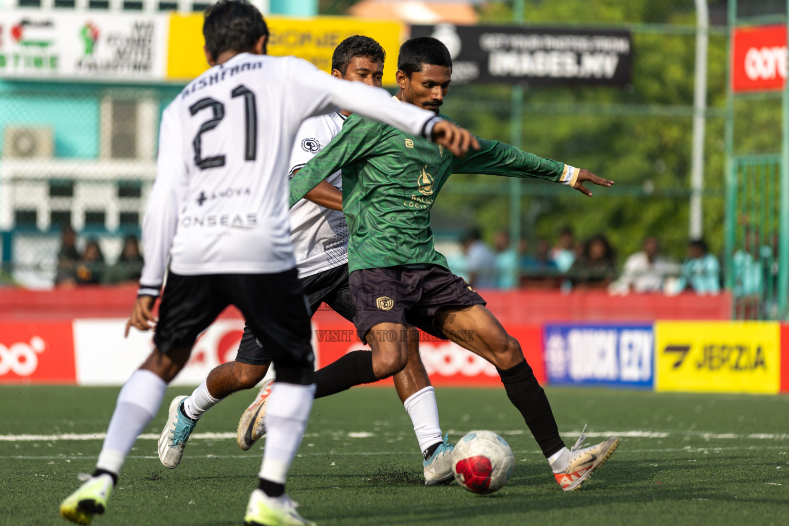 Sh. Lhaimagu VS Sh. Feevah in Day 12 of Golden Futsal Challenge 2024 was held on Friday, 26th January 2024, in Hulhumale', Maldives Photos: Nausham Waheed / images.mv