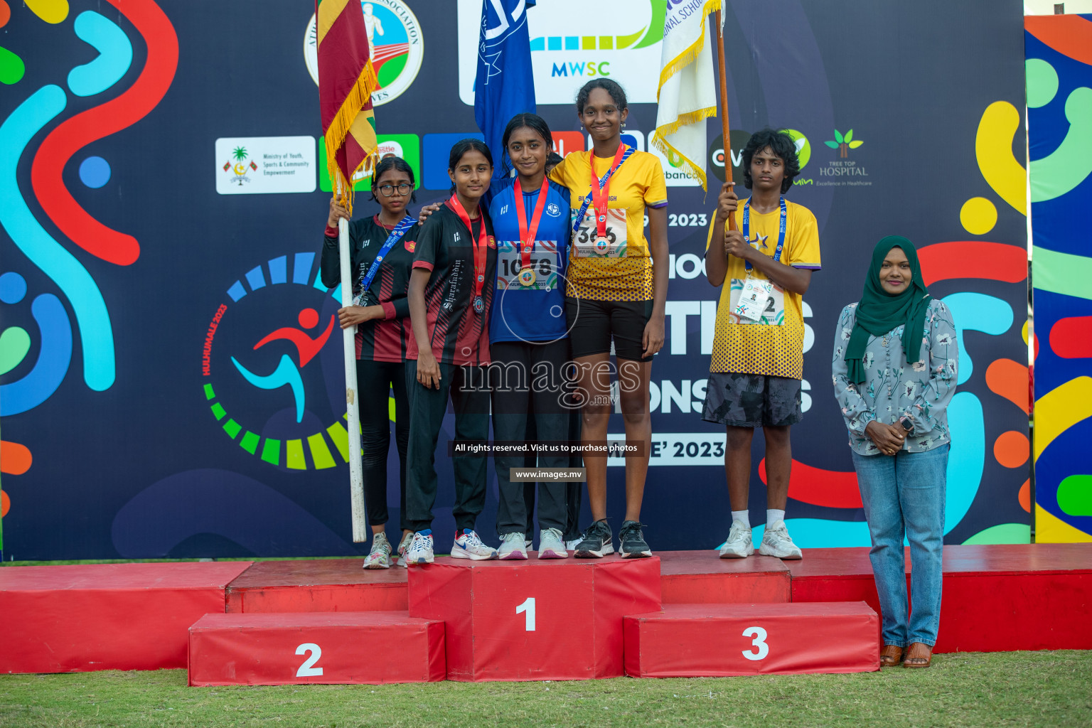 Final Day of Inter School Athletics Championship 2023 was held in Hulhumale' Running Track at Hulhumale', Maldives on Friday, 19th May 2023. Photos: Nausham Waheed / images.mv