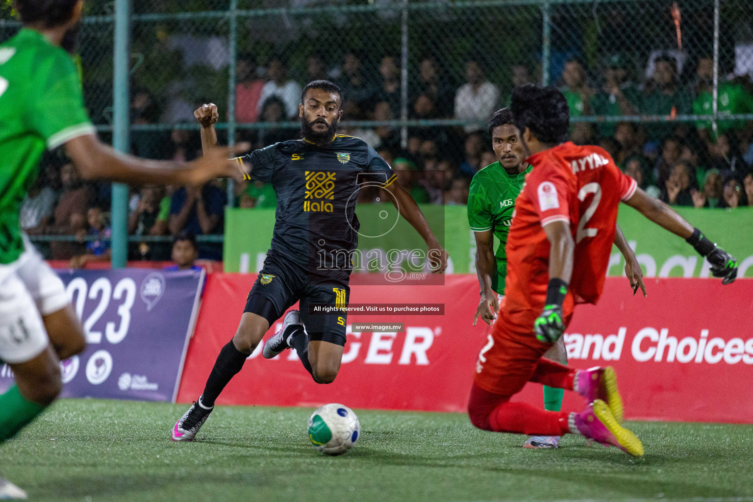 URBANCO vs WAMCO in Quarter Final of Club Maldives Cup 2023 held in Hulhumale, Maldives, on Saturday, 12th August 2023 Photos: Nausham Waheed / images.mv