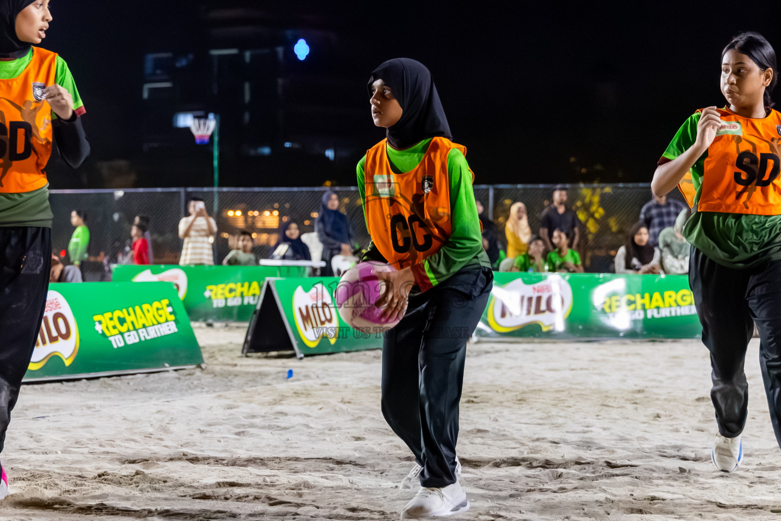 Day 2 of MILO Netball Fest 2025 was held in Cental Park, Hulhumale', Maldives on Friday, 21st November 2025. Photos: Nausham Waheed / images.mv