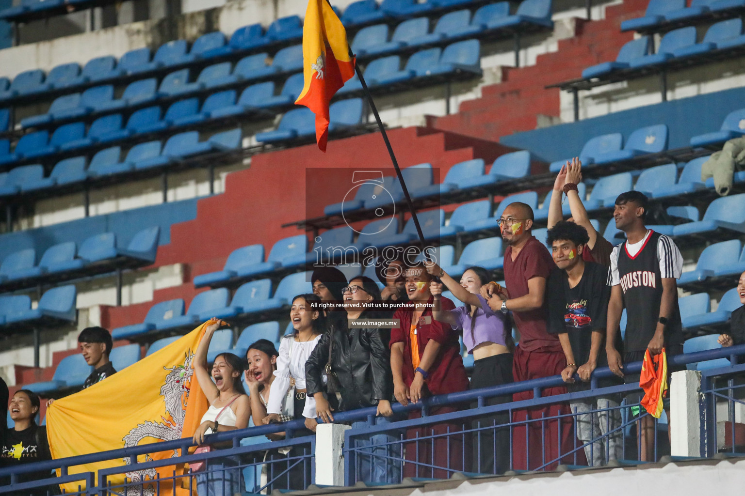 Maldives vs Bhutan in SAFF Championship 2023 held in Sree Kanteerava Stadium, Bengaluru, India, on Wednesday, 22nd June 2023. Photos: Nausham Waheed / images.mv