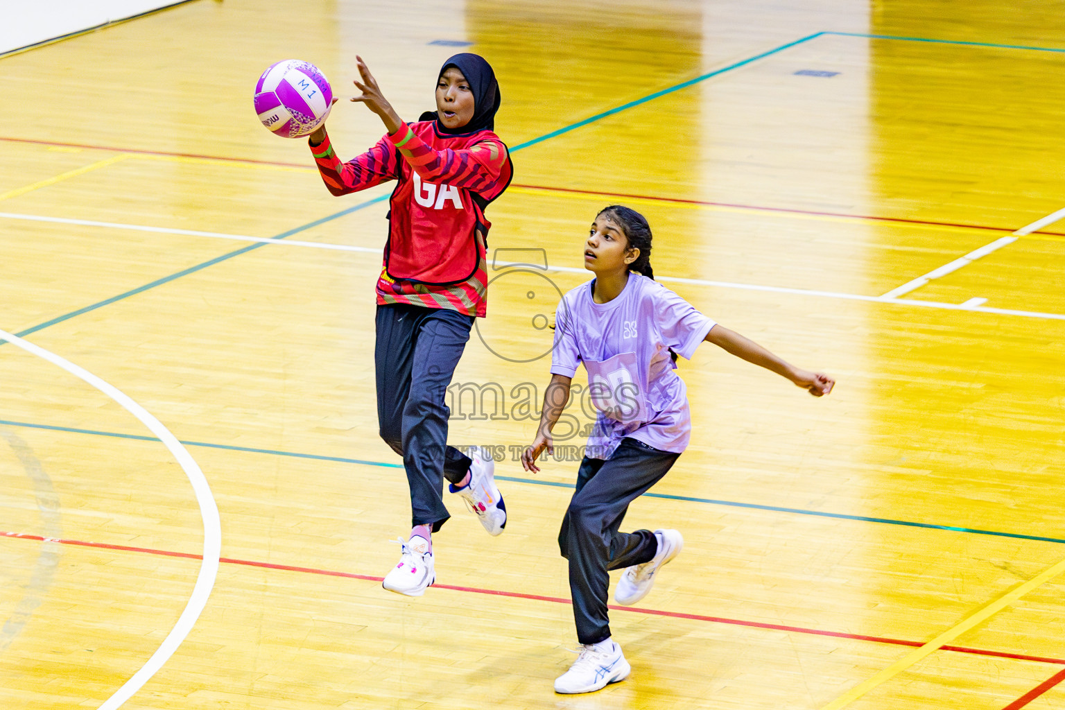 Finals of 26th Inter-School Netball Tournament 2025 was held in Social Center Indoor Hall on Saturday, 8th November 2025. Photos: Areef Adam / images.mv