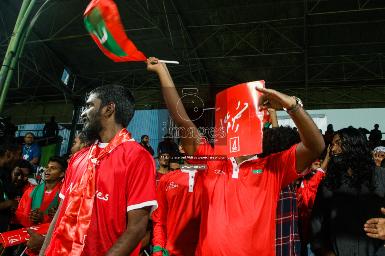 Maldives vs Nepal in SAFF Championship 2021 held on 1st October 2021 in Galolhu National Stadium, Male', Maldives