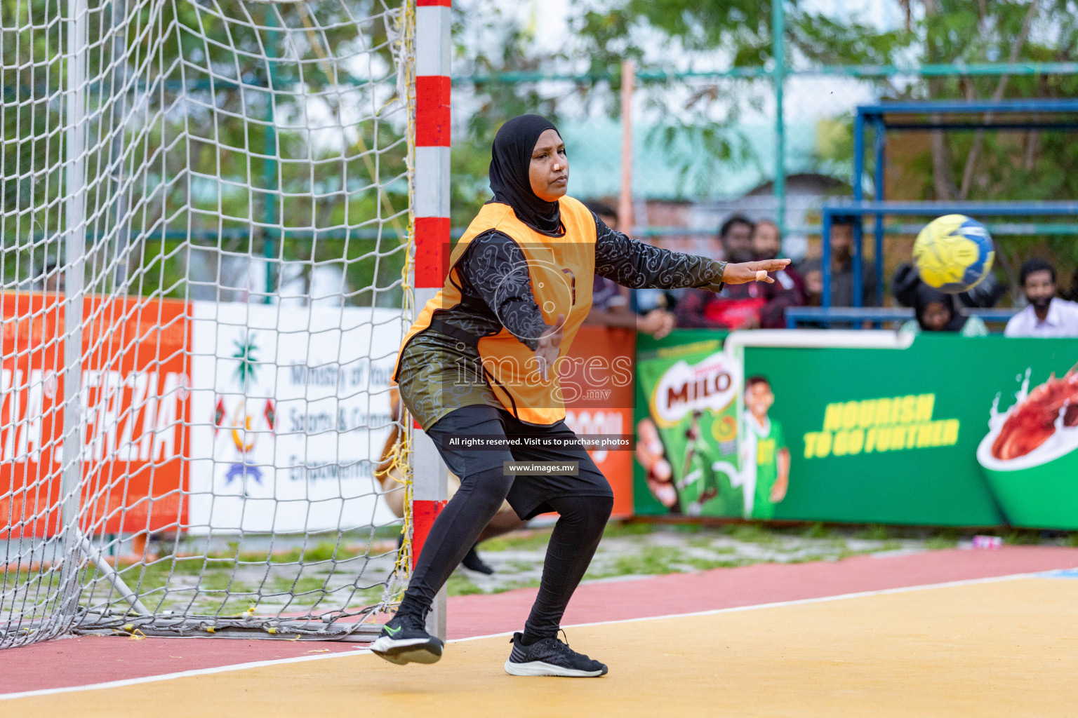 Day 3 of 7th Inter-Office/Company Handball Tournament 2023, held in Handball ground, Male', Maldives on Sunday, 18th September 2023 Photos: Nausham Waheed/ Images.mv