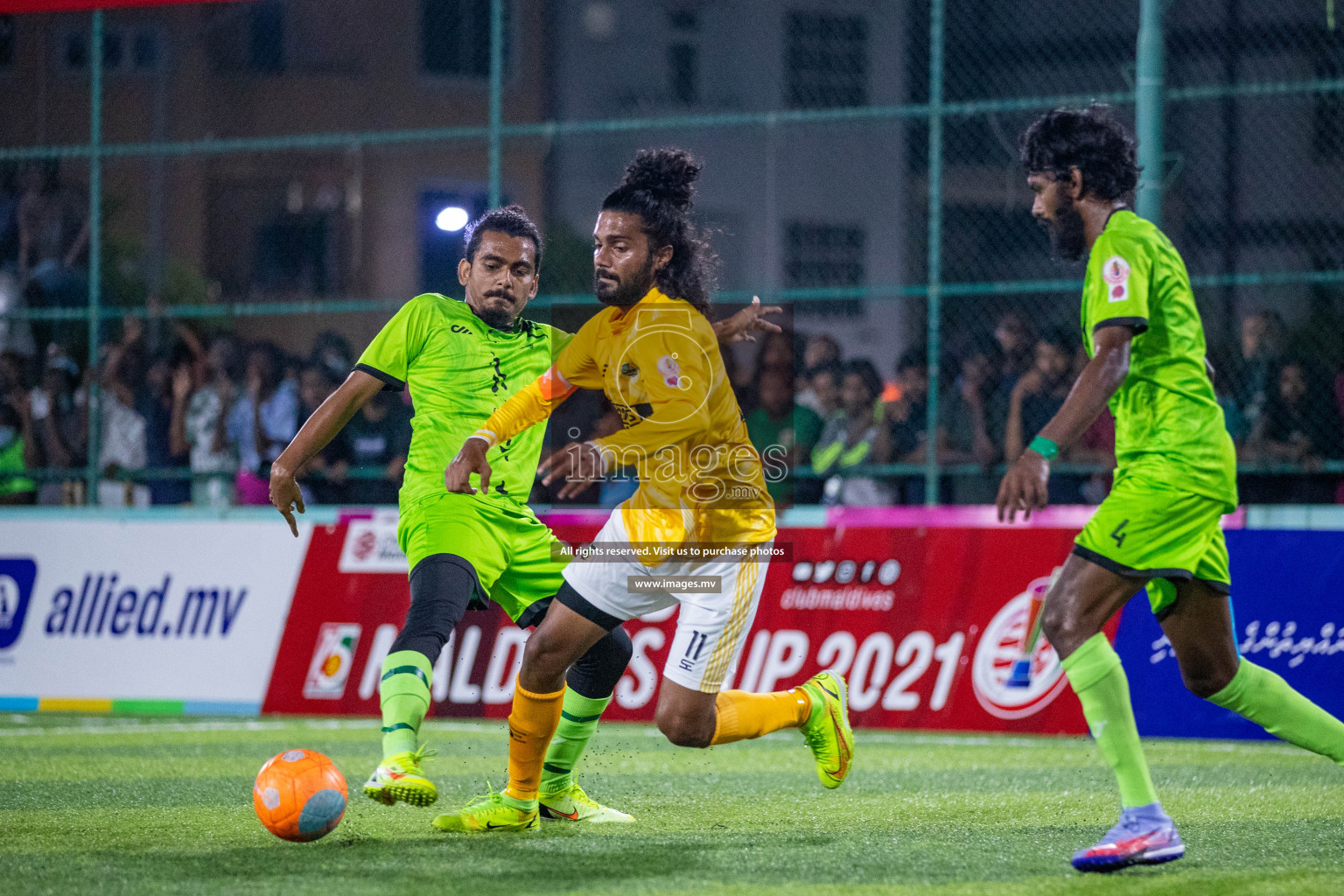 Club Maldives 2021 Round of 16 (Day 1) held at Hulhumale;, on 8th December 2021 Photos: Ismail Thoriq / images.mv