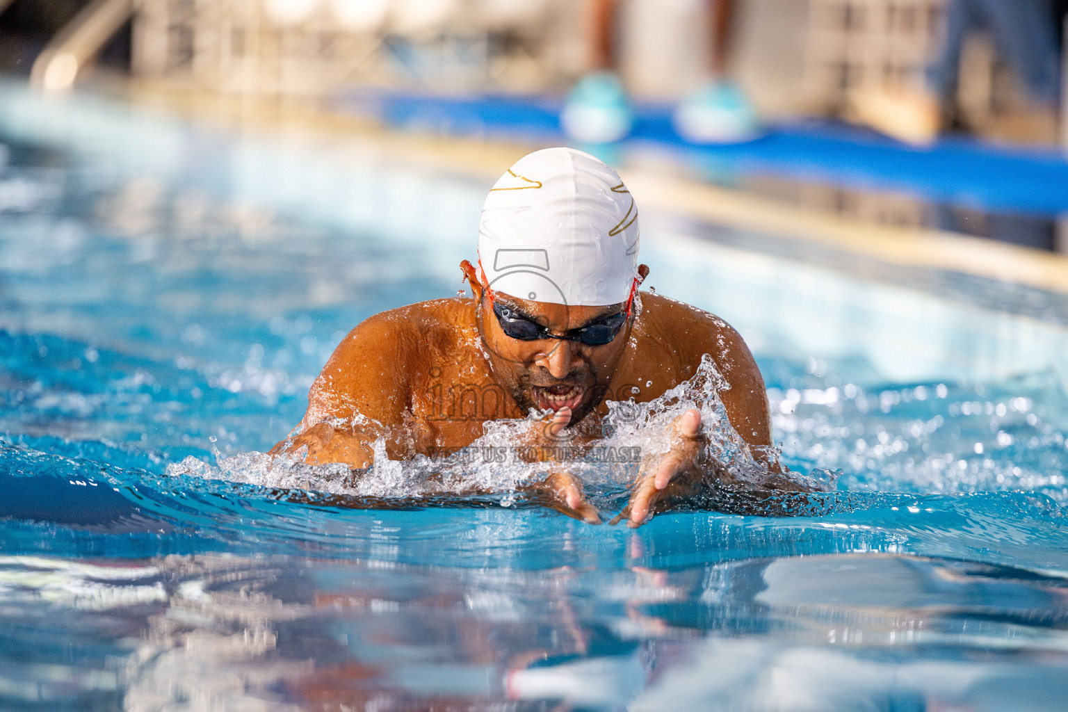 Day 6 of National Swimming Competition 2024 held in Hulhumale', Maldives on Wednesday, 18th December 2024. 
Photos: Hassan Simah / images.mv