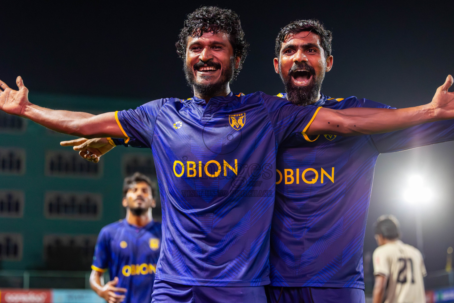 B Eydhafushi vs Lh Kurendhoo on Day 34 of Golden Futsal Challenge 2024 was held on Monday, 19th February 2024, in Hulhumale', Maldives
Photos: Mohamed Mahfooz Moosa / images.mv