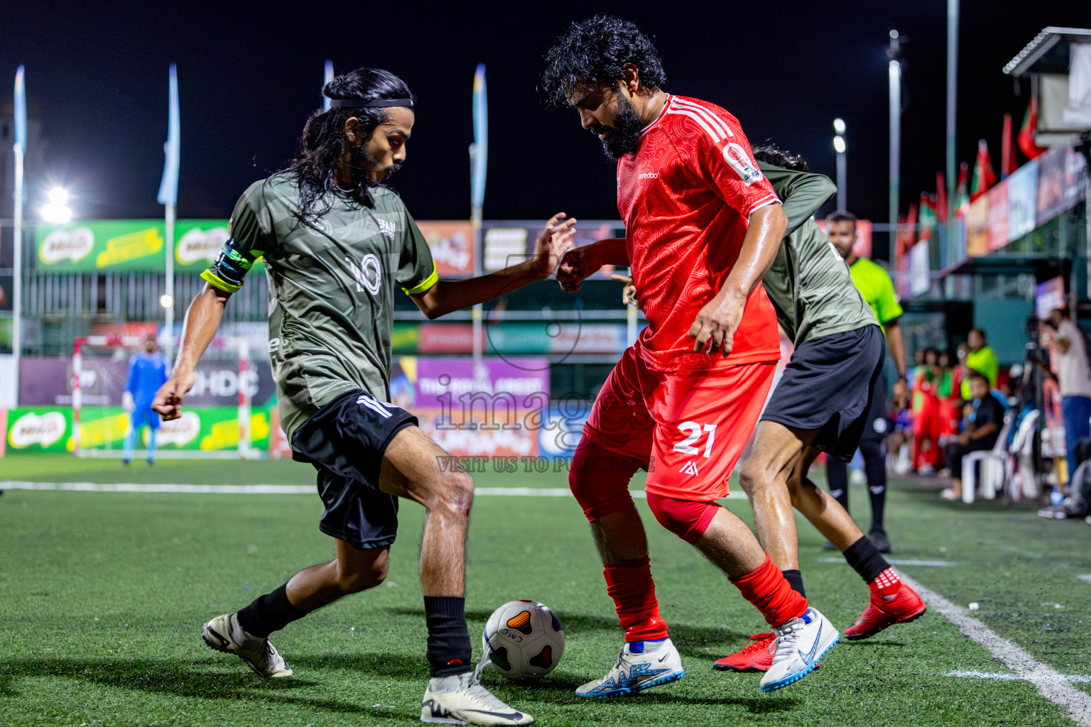 Ooredoo Maldives vs Fahi Rc in Club Maldives Cup 2024 held in Rehendi Futsal Ground, Hulhumale', Maldives on Tuesday, 25th September 2024. Photos: Nausham Waheed/ images.mv