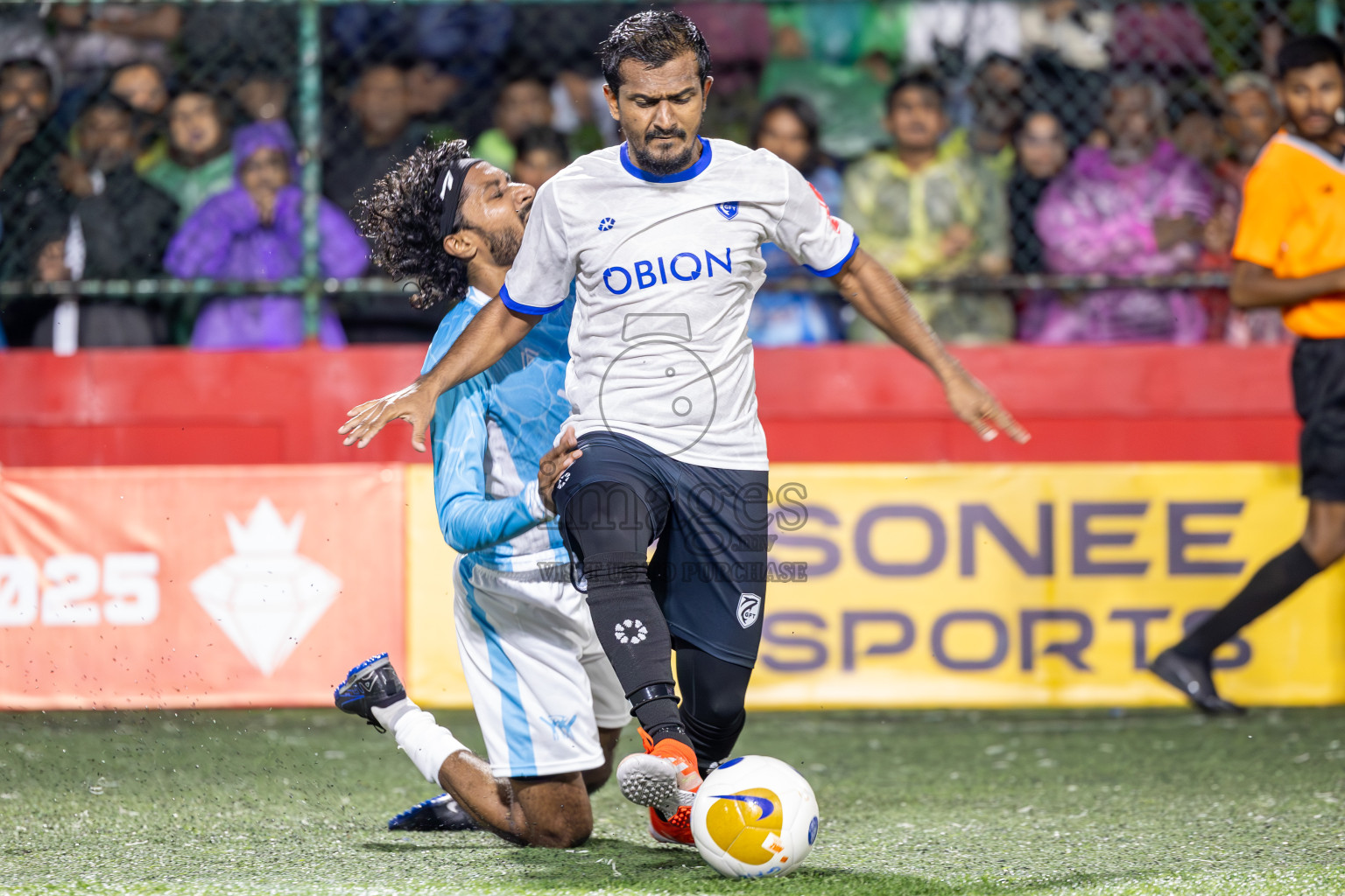 K Gaafaru vs K Maafushi in Day 10 of Golden Futsal Challenge 2025 was held on Tuesday, 14th January 2025, in Hulhumale', Maldives Photos: Ismail Thoriq / images.mv