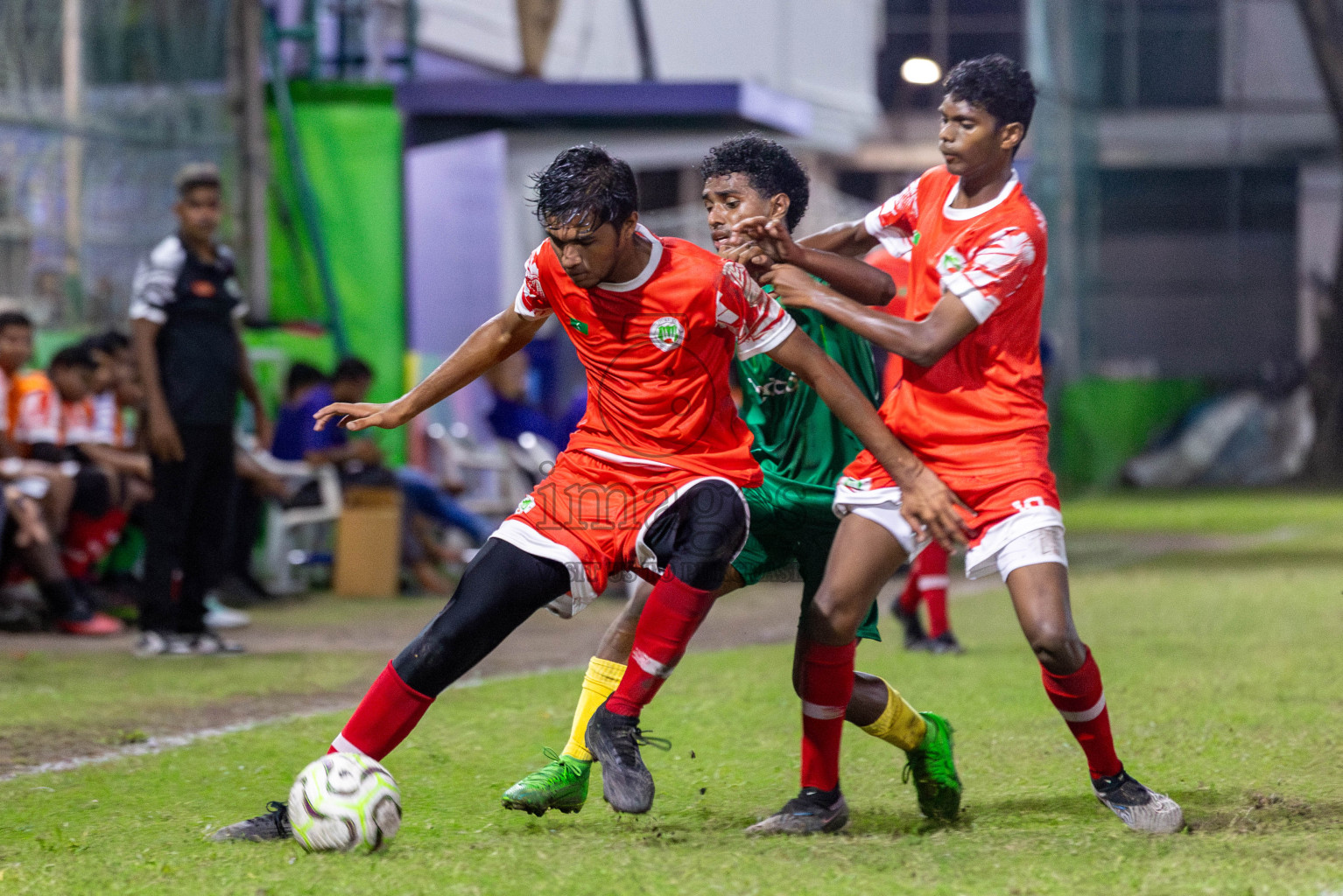 Maziya SRC vs Hurriya Sports Club in Day 12 of Dhivehi Youth League 2024 held at Henveiru Stadium on Wednesday , 18th December 2024. Photos: Shuu Abdul Sattar