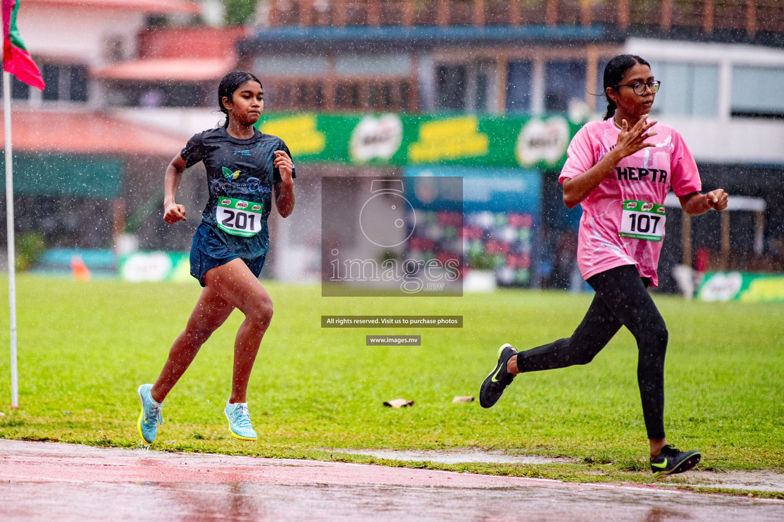 Day 2 of National Athletics Championship 2023 was held in Ekuveni Track at Male', Maldives on Friday, 24th November 2023. Photos: Hassan Simah / images.mv