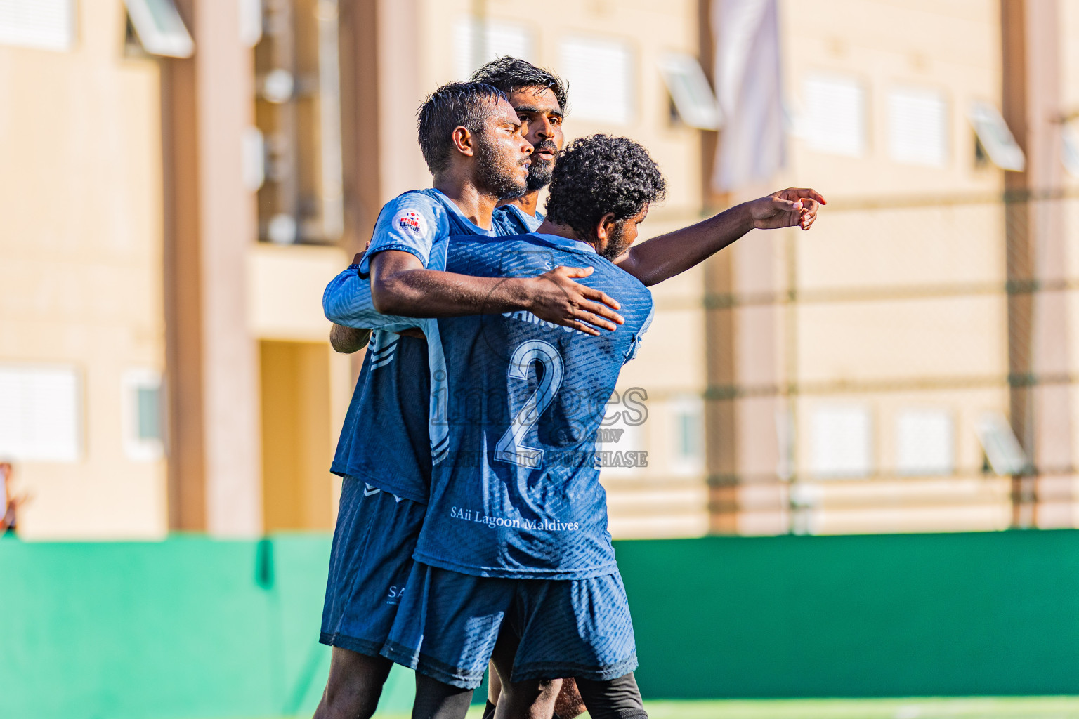 Kandooma vs SAII Lagoon in Resort League 2025 (South Male Zone) day 5 was held on Thursday, 2nd October 2025 in Crossroads's Maldives, Photos: Areef Adam / images.mv