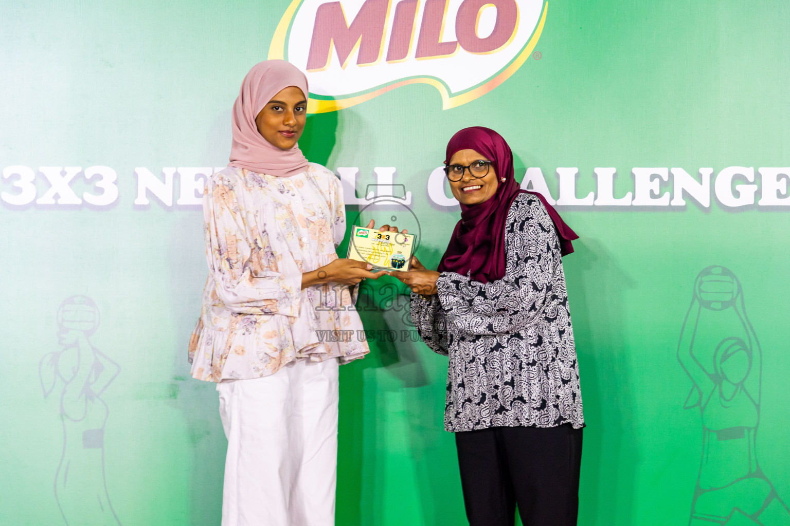 Final of MILO 3x3 Netball Challenge 2024 was held in Ekuveni Netball Court at Male', Maldives on Thursday, 20th March 2024. Photos: Nausham Waheed / images.mv