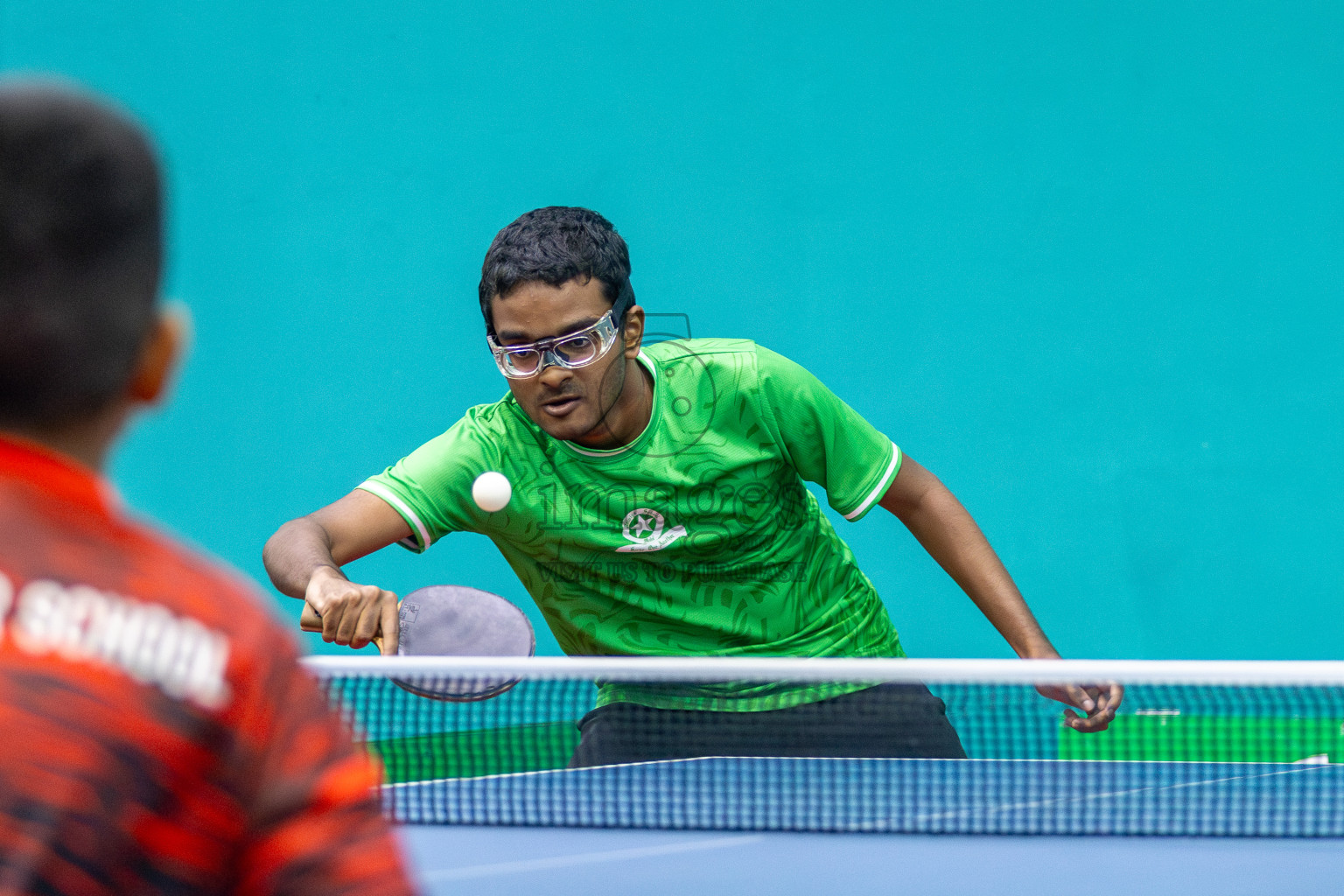 Day 3 of Interschool Table Tennis Tournament 2025 held at Male' TT Hall, Male', Maldives on Saturday, 17th May 2025. Photos By: Mohamed Mahfooz Moosa / images.mv