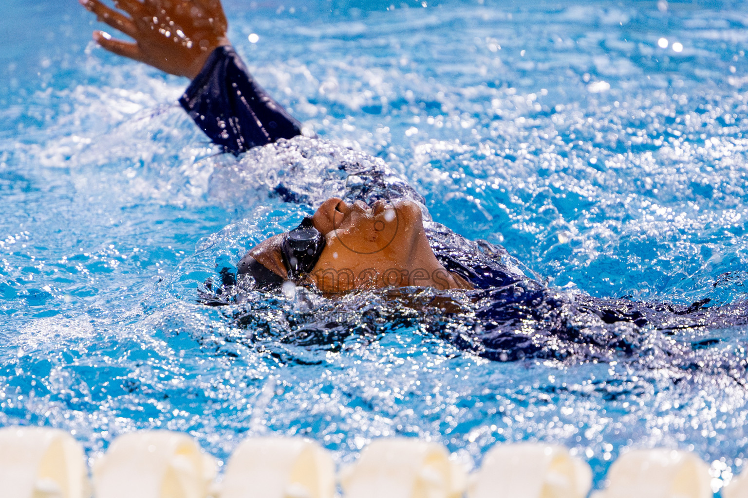 Day 1 of BML 5th National Swimming Kids Festival 2024 held in Hulhumale', Maldives on Monday, 18th November 2024. Photos: Nausham Waheed / images.mv