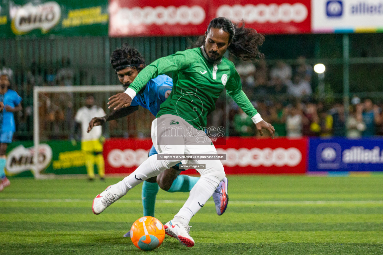 Team FSM vs Club HDC in the Quarter Finals of Club Maldives 2021 held at Hulhumale;, on 12th December 2021 Photos: Nasam / images.mv