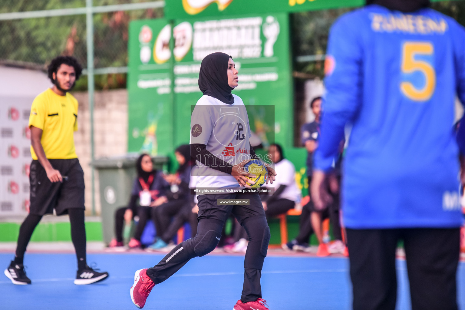 Day 3 of Milo 6th Inter Office Handball Tournament 2022 - Photos by Nausham Waheed