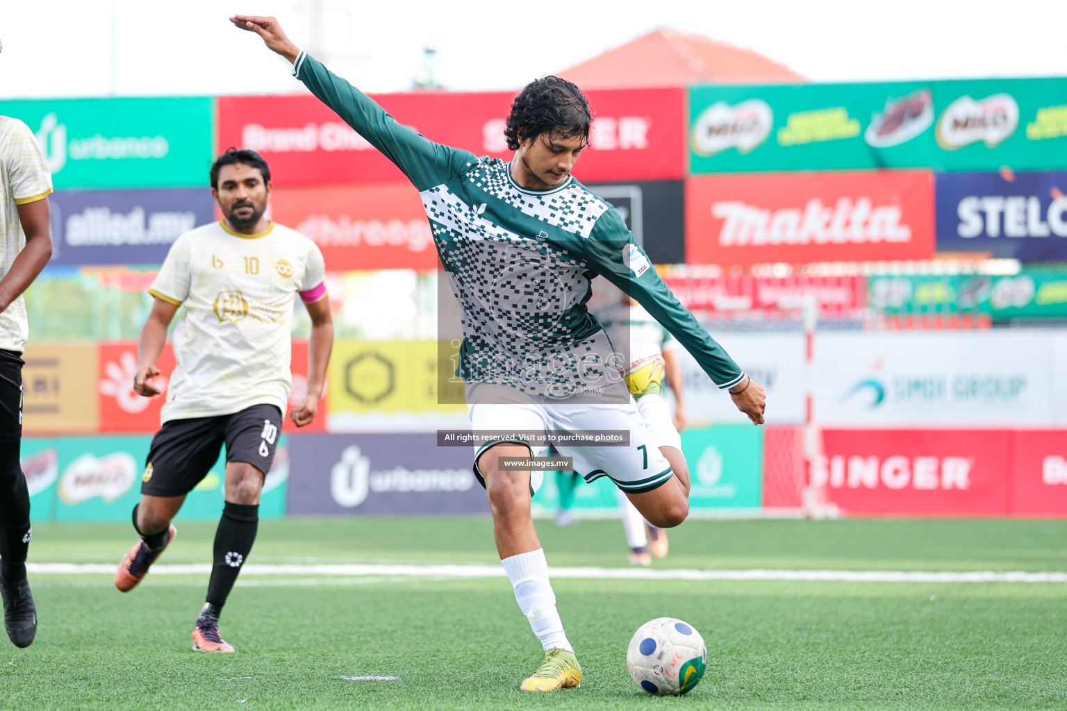 Presidents Office vs Team Badhahi in Club Maldives Cup Classic 2023 held in Hulhumale, Maldives, on Wednesday, 19th July 2023 Photos: Nausham Waheed  / images.mv