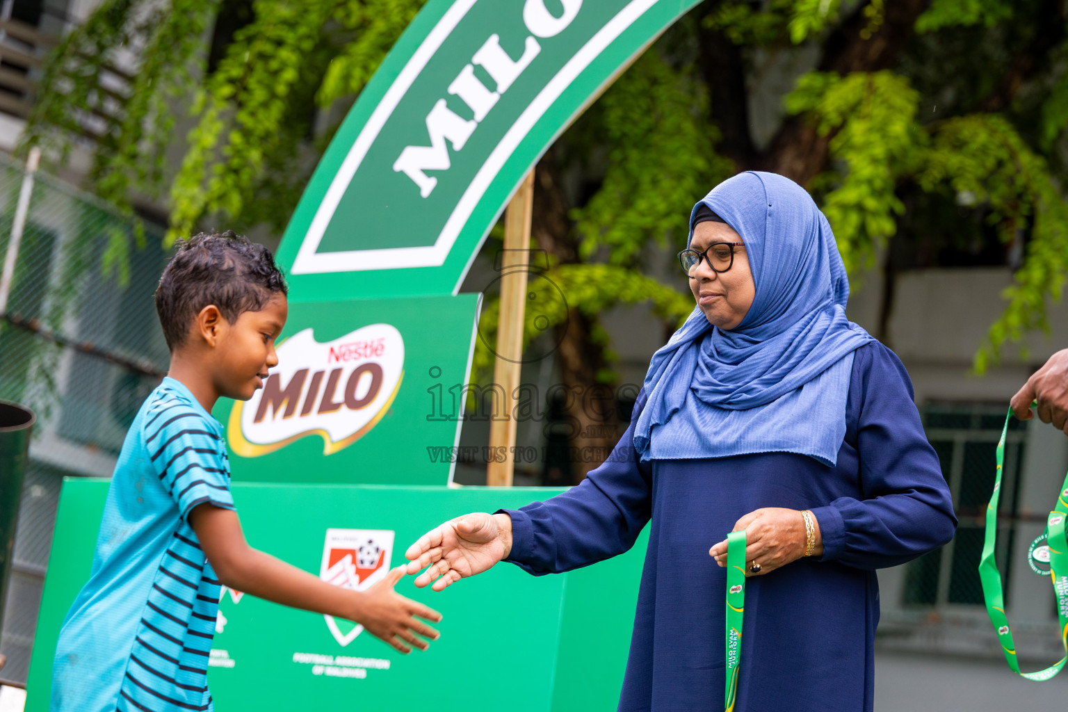 Day 3 of MILO SVAM Juniors 2025 (U-8) was held at Henveiru Stadium in Male', Maldives on Saturday, 28th June 2025. Photos: Ismail Thoriq / images.mv