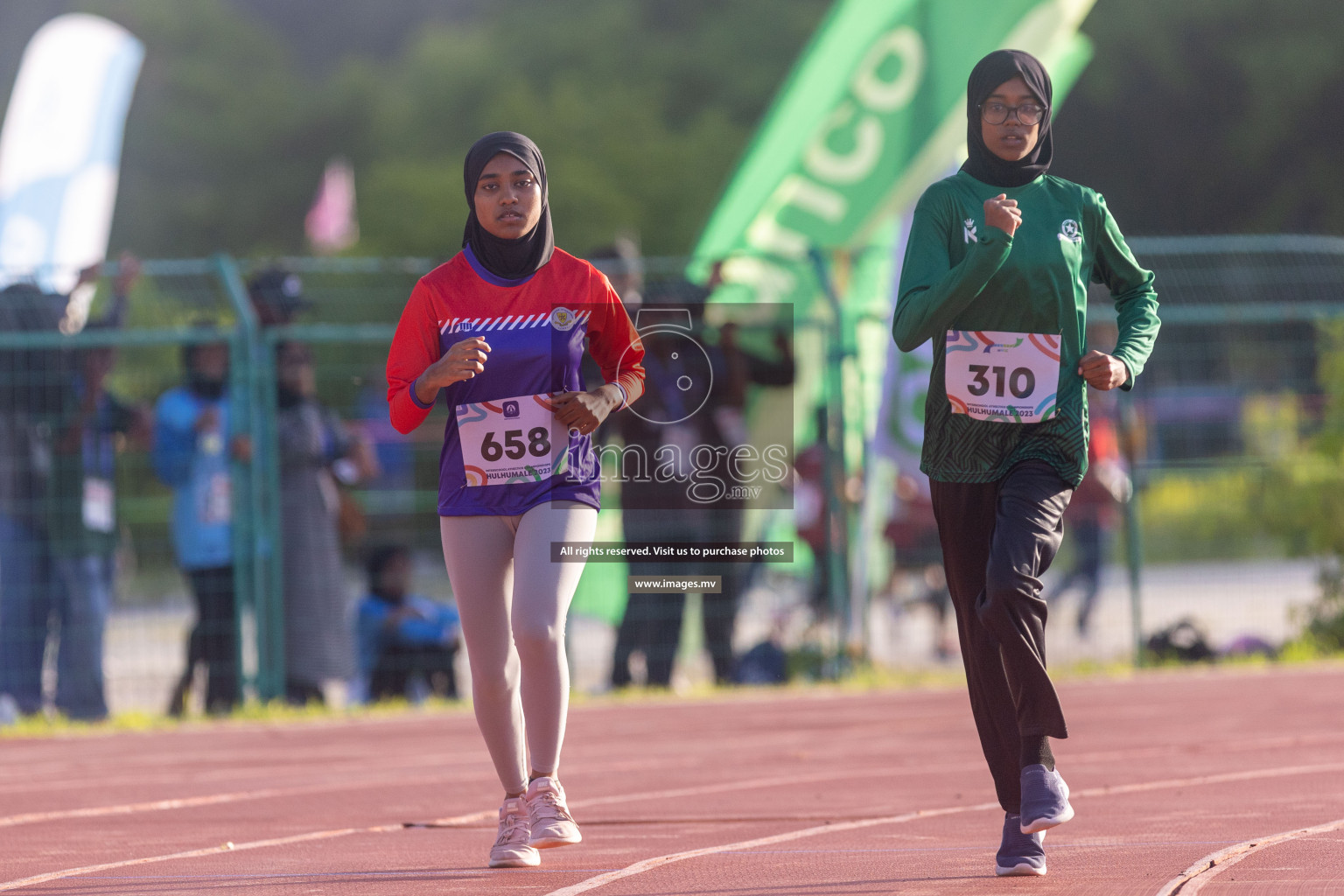 Day two of Inter School Athletics Championship 2023 was held at Hulhumale' Running Track at Hulhumale', Maldives on Sunday, 15th May 2023. Photos: Shuu/ Images.mv