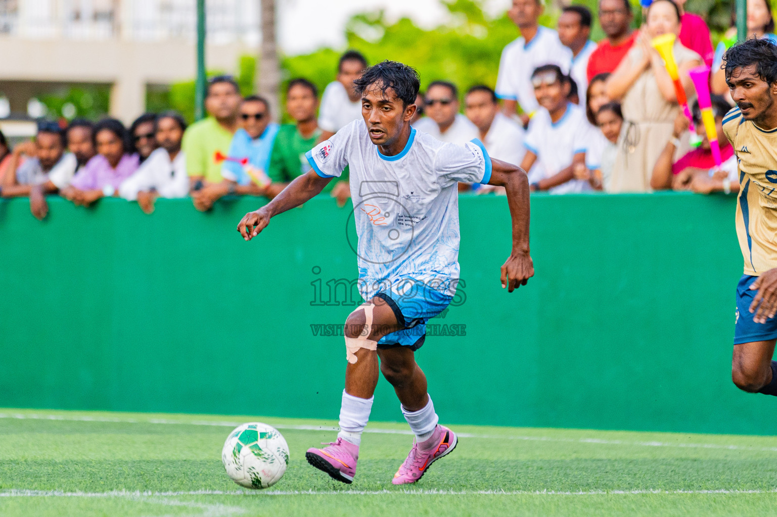 Ozen Bolifushi vs JW Marriott in Resort League 2025 (South Male Zone) day 9 was held on Monday, 6th October 2025 in Crossroads's Maldives, Photos: Areef Adam / images.mv