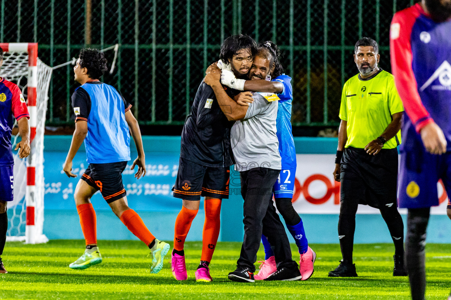 Dee Ess Kay vs Fools SC in Day 3 of Laamehi Dhiggaru Ekuveri Futsal Challenge 2024 was held on Sunday, 28th July 2024, at Dhiggaru Futsal Ground, Dhiggaru, Maldives Photos: Nausham Waheed / images.mv