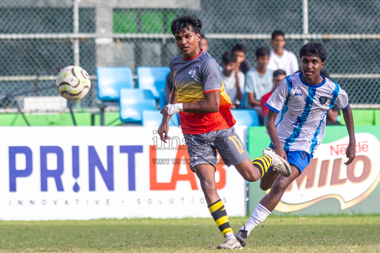 Club Eagles vs Super United Sports  in Day 12 of Dhivehi Youth League 2024 held at Henveiru Stadium on Wednesday , 18th December 2024. Photos: Shuu Abdul Sattar