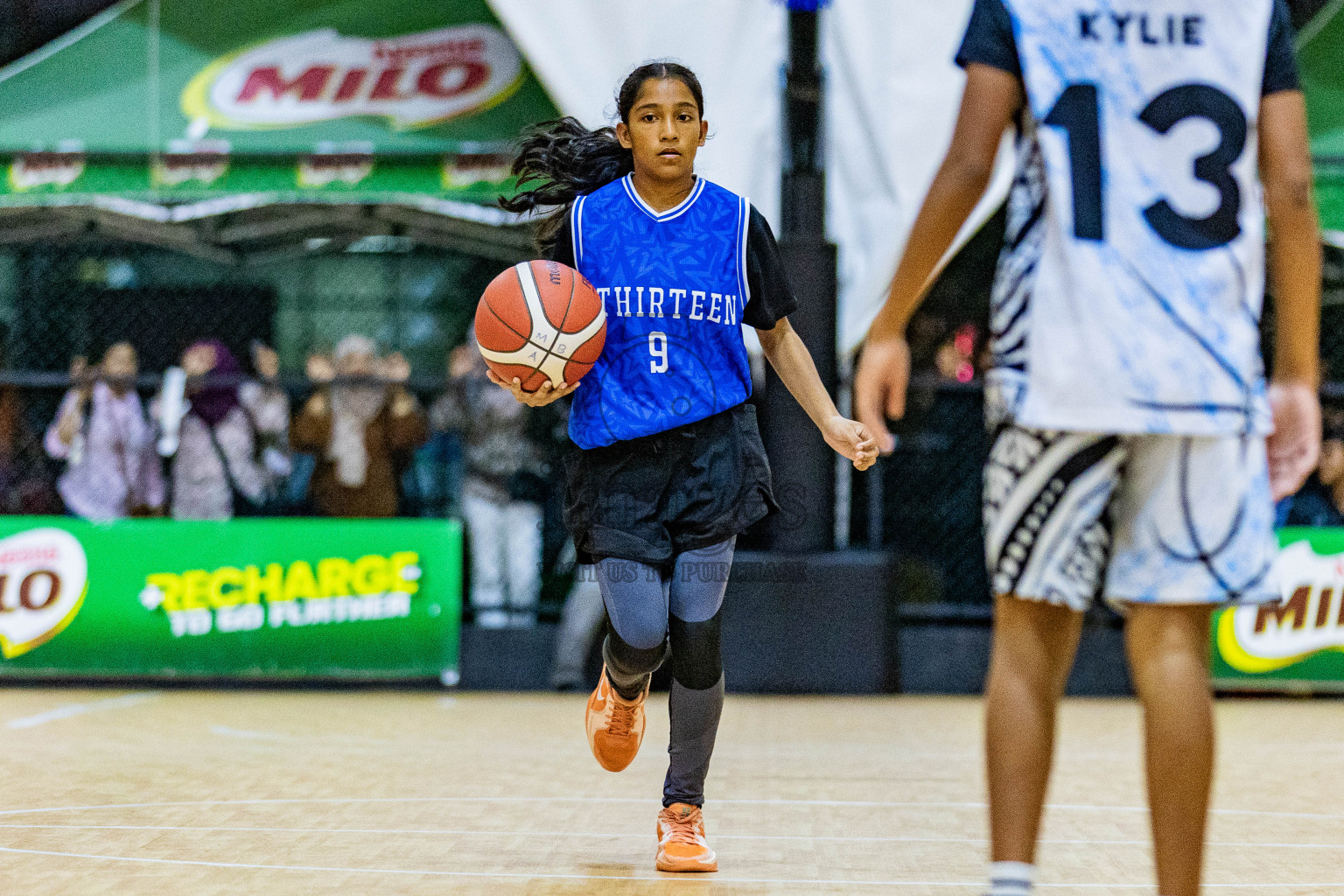 Day 3 of Milo 5 x 5 Junior Challenge 2025 - Basketball tournament held in Basketball Training Center, Male', Maldives on Saturday, 11th October 2025. Photos by: Nausham Waheed, Areef Adam / Images.mv