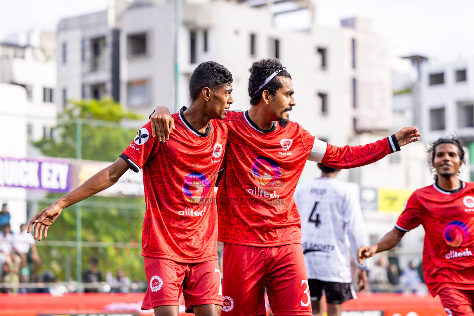 GDh Madaveli vs GDh Faresmaathodaa in Day 12 of Golden Futsal Challenge 2025 was held on Thursday, 16th January 2025, in Hulhumale', Maldives Photos: Nausham Waheed  / images.mv