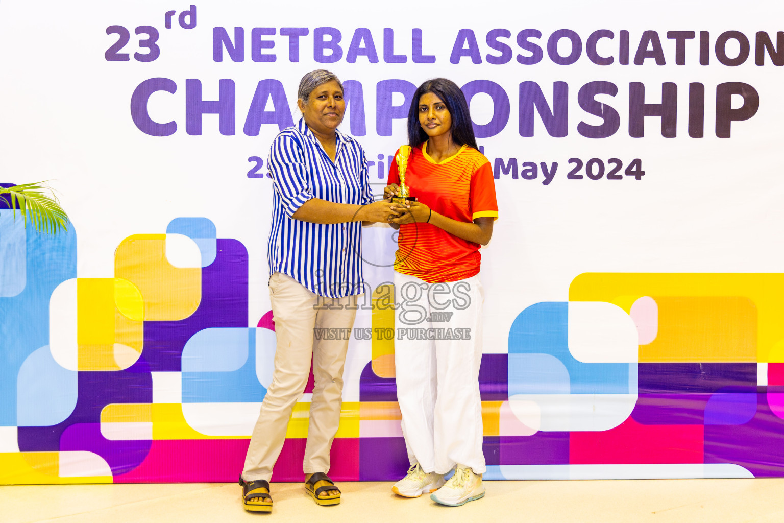 Final of 23rd Netball Association Championship was held in Social Canter at Male', Maldives on Sunday, 5th May 2024. Photos: Nausham Waheed / images.mv