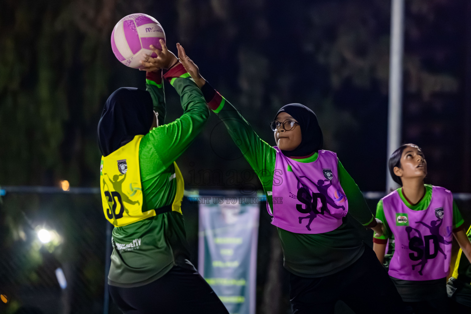 Day 4 of MILO Ramadan Halfcourt Netball Challenge 2026 was held in Central Park, Hulhumale', Maldives on Thursday, 26th February 2026. Photos: Nausham / images.mv