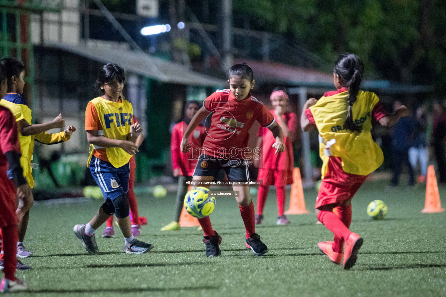 FAM Women's Football Academy Practice , 24th March 2019 (Photo: Suadh Abdul Sattar/ Images.mv)