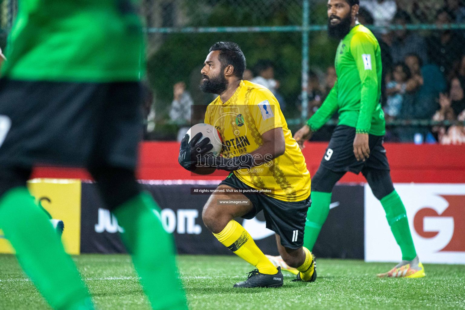 HA. Ihavandhoo vs HA. Vashafaru in Golden Futsal Challenge 2023 on 05 February 2023 in Hulhumale, Male, Maldives