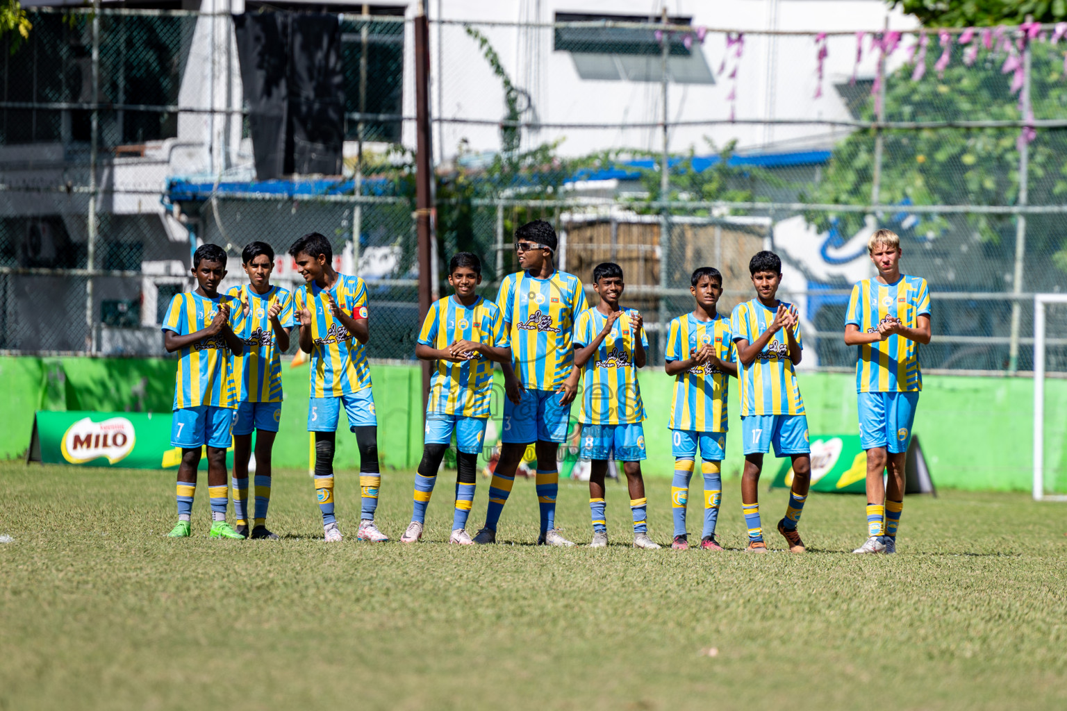 Day 3 of MILO Academy Championship 2024 (U-14) was held in Henveyru Stadium, Male', Maldives on Saturday, 2nd November 2024.
Photos: Hassan Simah / Images.mv