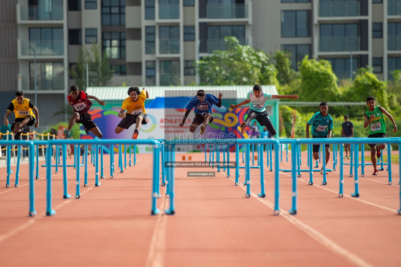 Day four of Inter School Athletics Championship 2023 was held at Hulhumale' Running Track at Hulhumale', Maldives on Wednesday, 18th May 2023. Photos:  Nausham Waheed / images.mv