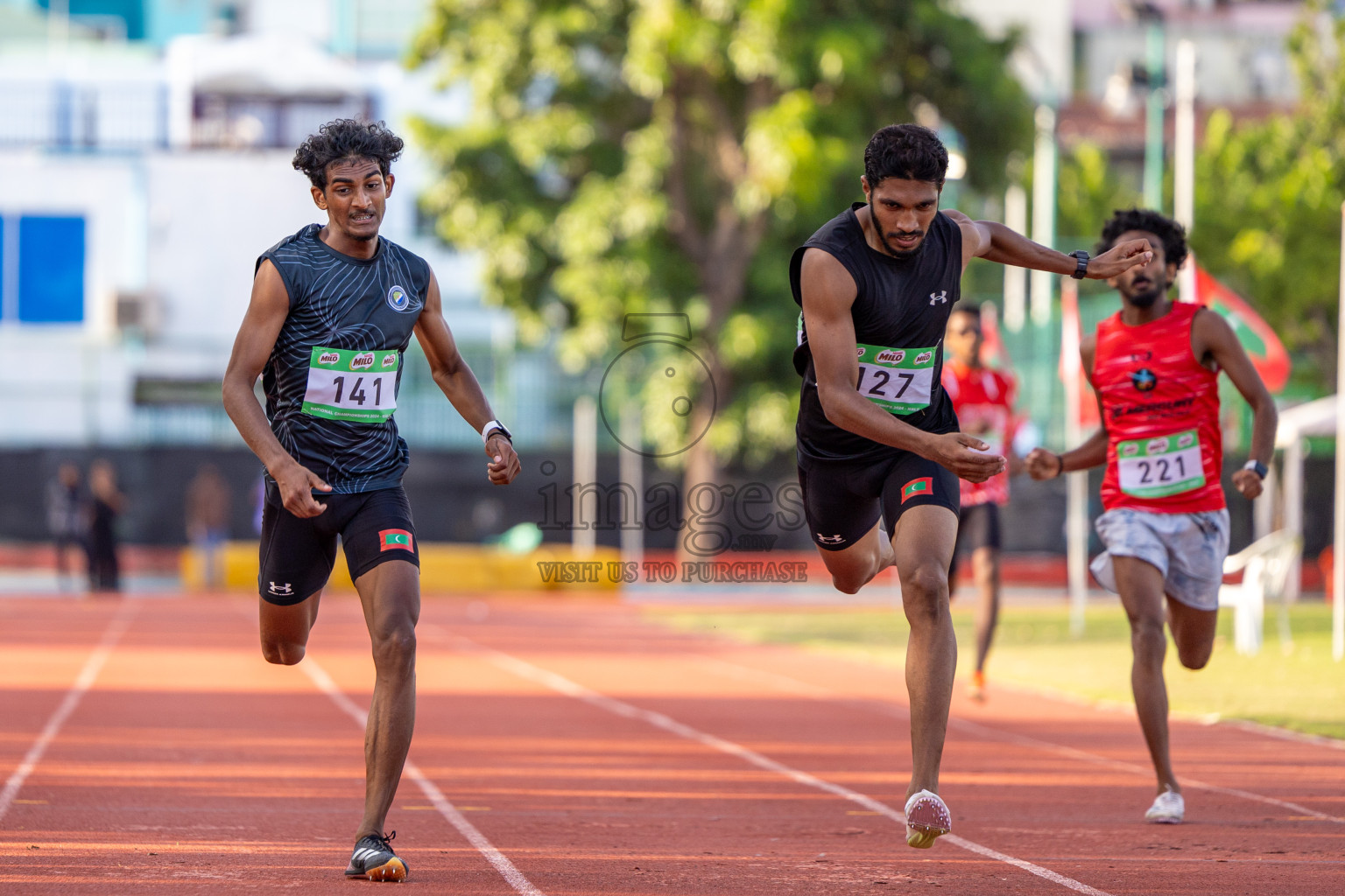 Day 3 of 33rd National Athletics Championship was held in Ekuveni Track at Male', Maldives on Saturday, 7th September 2024. Photos: Suaadh Abdul Sattar / images.mv